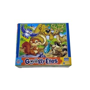 MasterPieces Googly Eyes Woodland Animals 100 Piece Puzzle